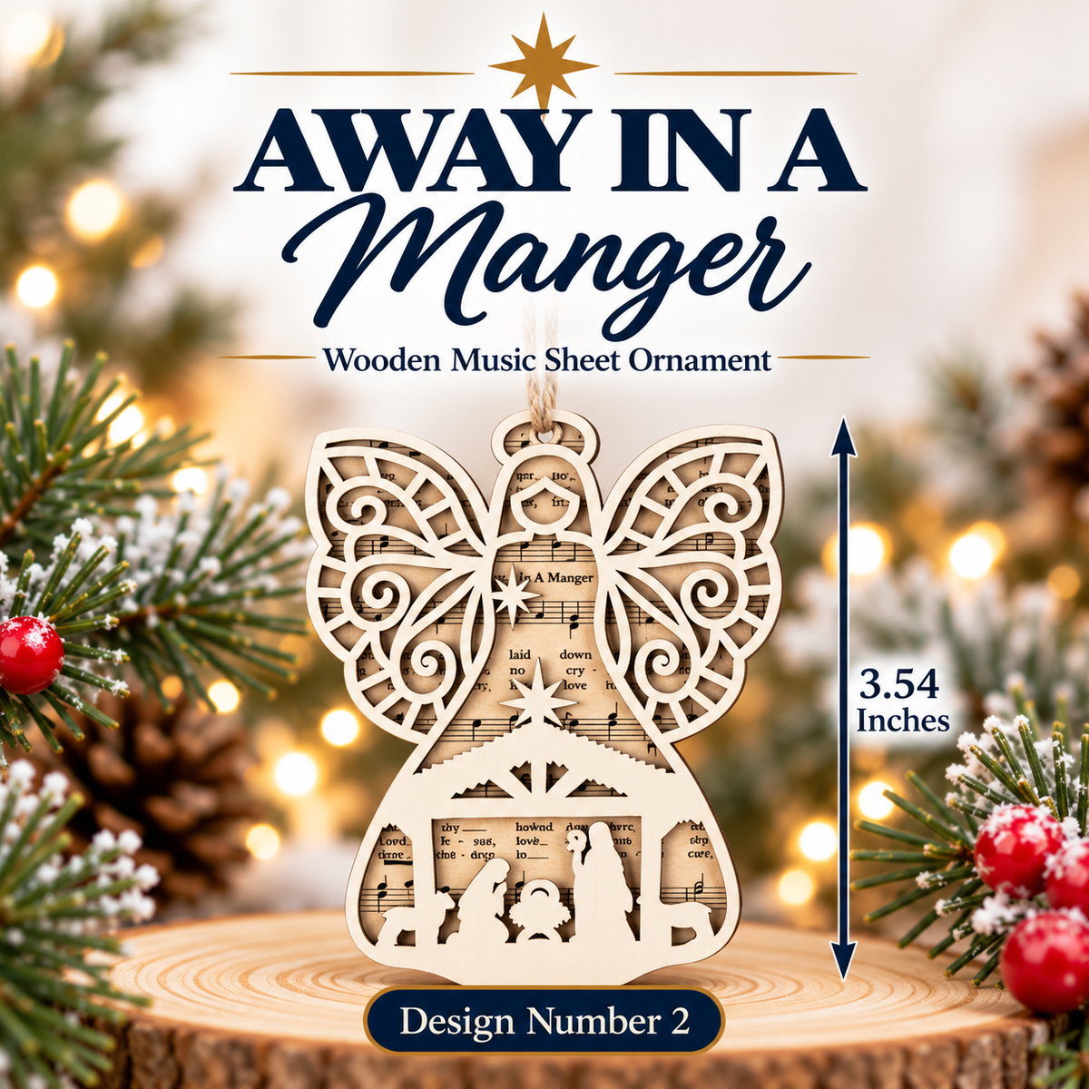 Interactive Wooden Ornaments | Advent Calendar TAP Experience