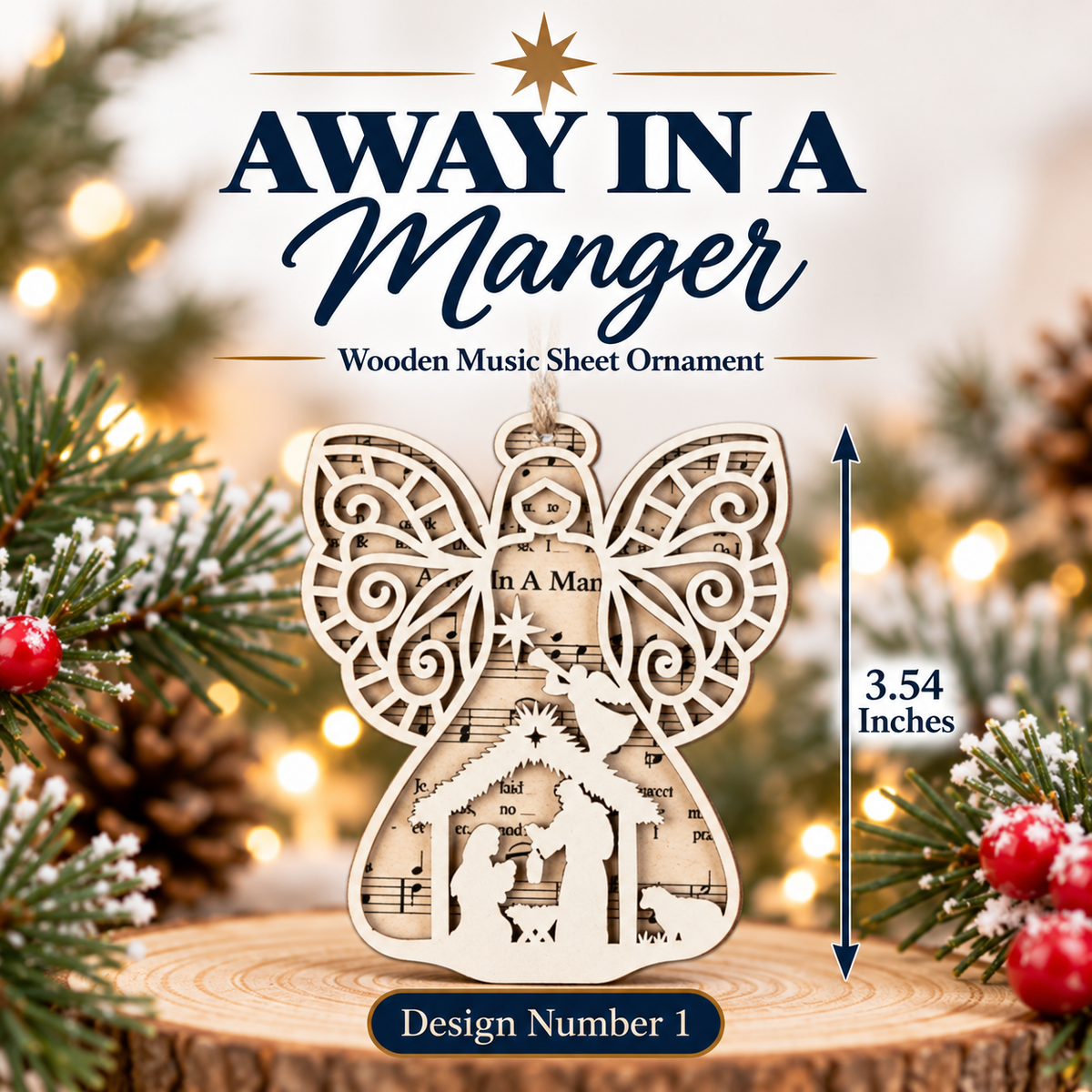 Interactive Wooden Ornaments | Advent Calendar TAP Experience