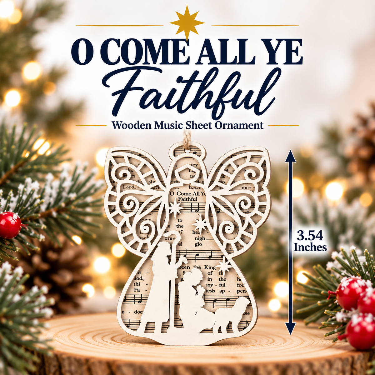 Interactive Wooden Ornaments | Advent Calendar TAP Experience