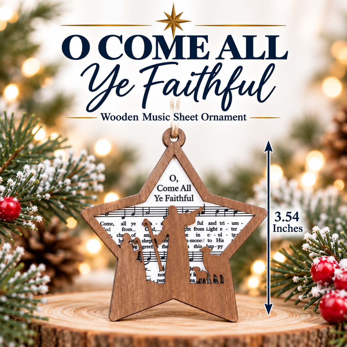 Interactive Wooden Ornaments | Advent Calendar TAP Experience